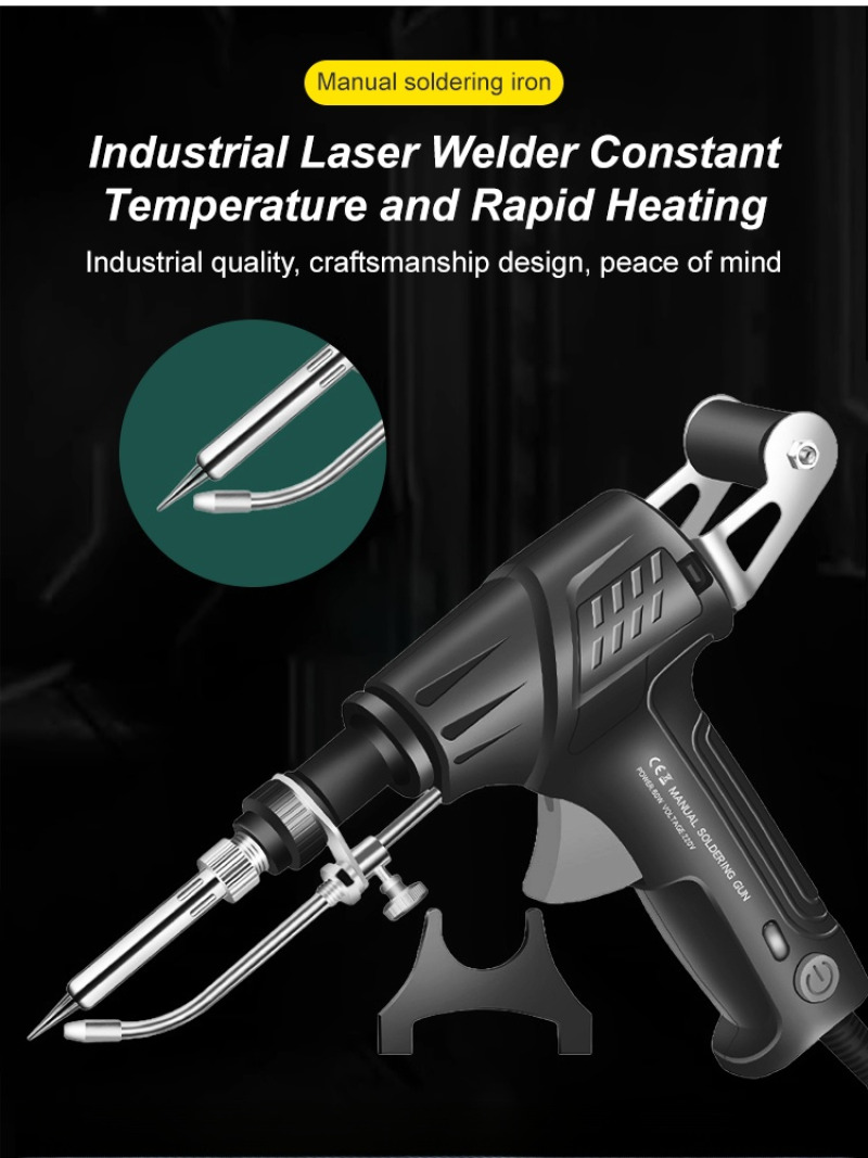 Industrial Laser Welding Tool - 工業用はんだごてセット レーザー自動錫供給 ハンドヘルド吸熱式はんだごて