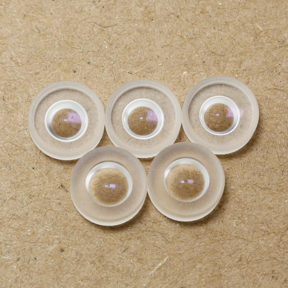 Laser Beam Expander - ダブル凹型ガラスレンズ,ビームエクスパンダー,緑色レーザーモジュール,8mm, 5mm, 4mm, 532nm, 5個