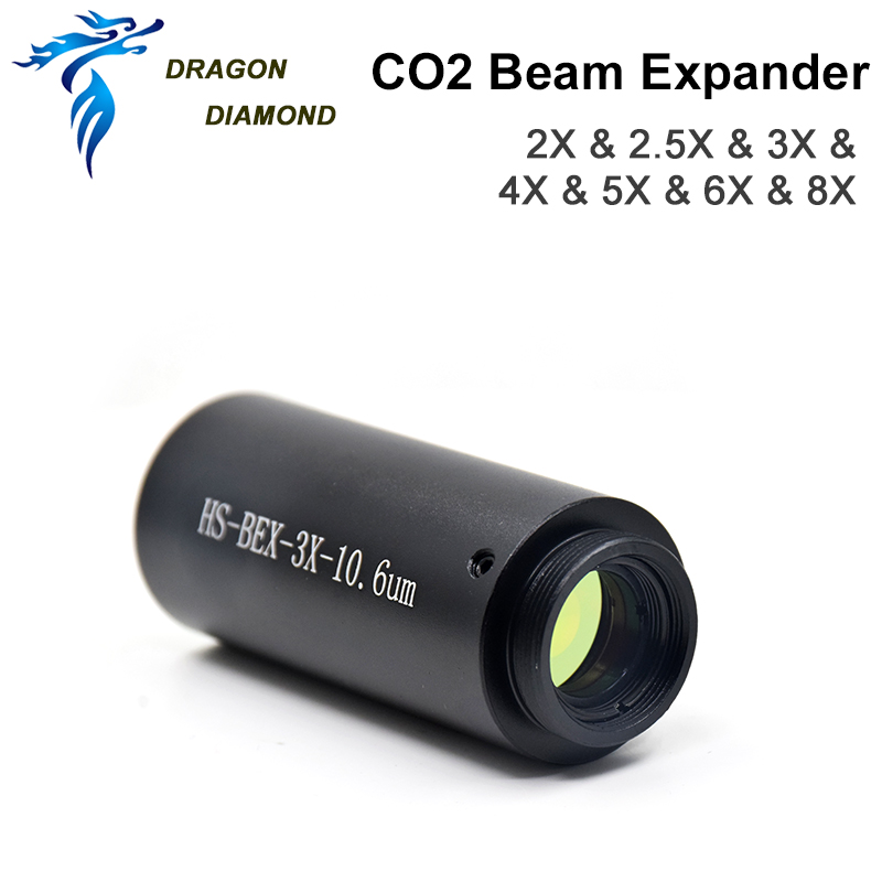 Laser Beam Expander - CO2レーザービームエキスパンダーM22-0.75 10.6μm マーク2X 2.5X 3X 4X