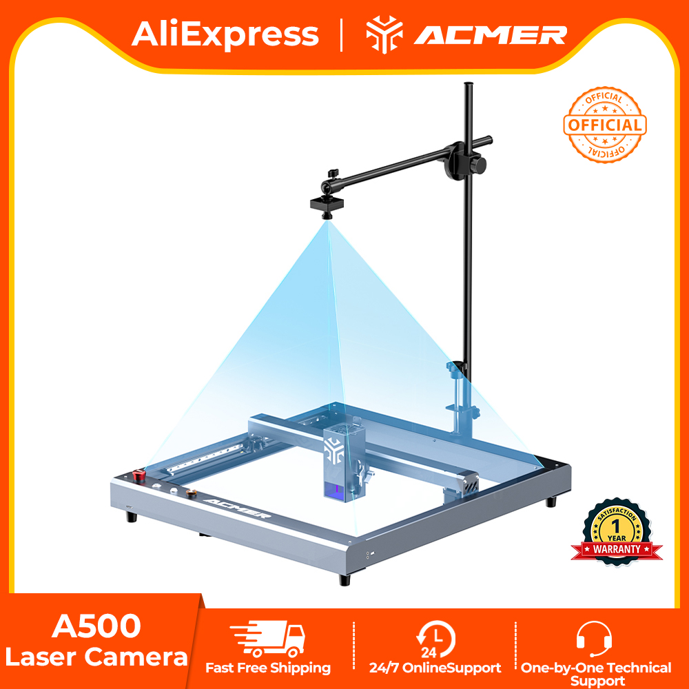 Industrial Laser Brands - ACMER A500 レーザーカメラ 500万画素 HD産業用カメラ 複数のレーザー彫刻・切断機ブランドに対応