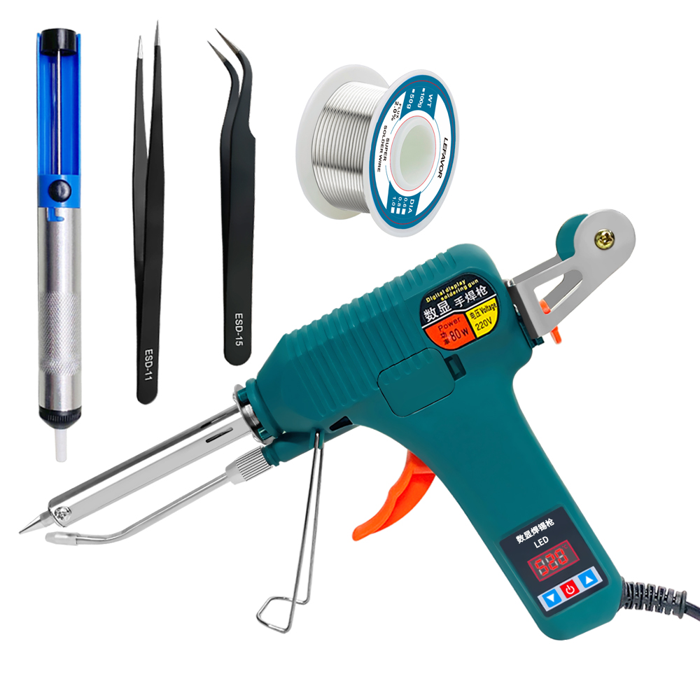 Industrial Laser Welding Tool - 電気はんだごてガン手持ち式内部加熱はんだごて自動的に送信錫ガンはんだ溶接修復ツール