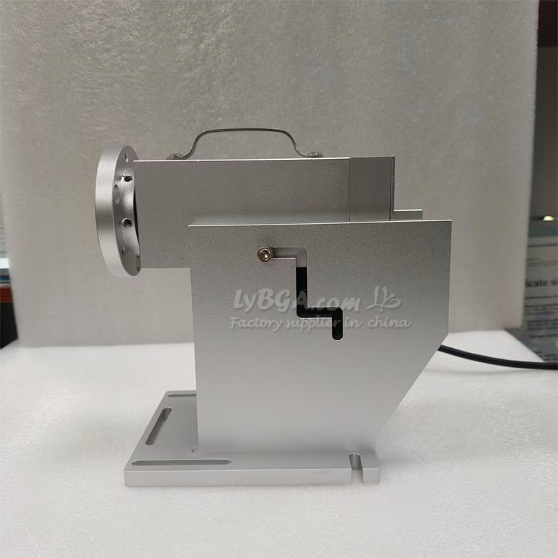 Rotary Axis Laser Engraver - レーザーマーキングマシンは、ペン彫刻マーカー用の320mm径マーキング作業台D300回転テーブル回転軸丸輪を使用します。