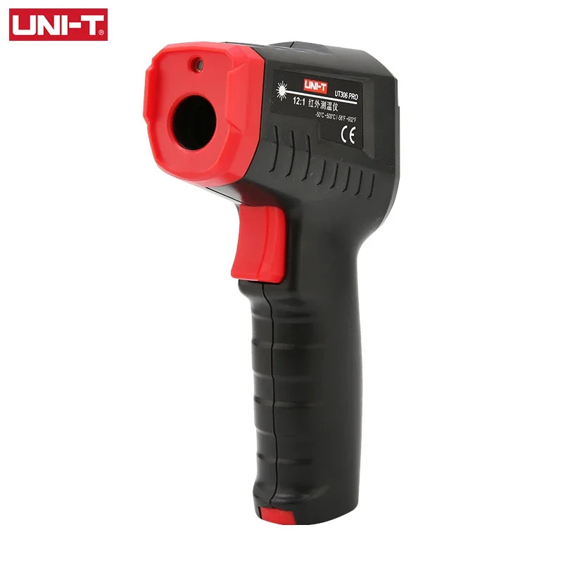 Industrial Laser Temperature Gun - UNI-T デジタル温度計非接触工業用赤外線レーザー温度計 UT306S UT306C 温度ガンテスター-50-500