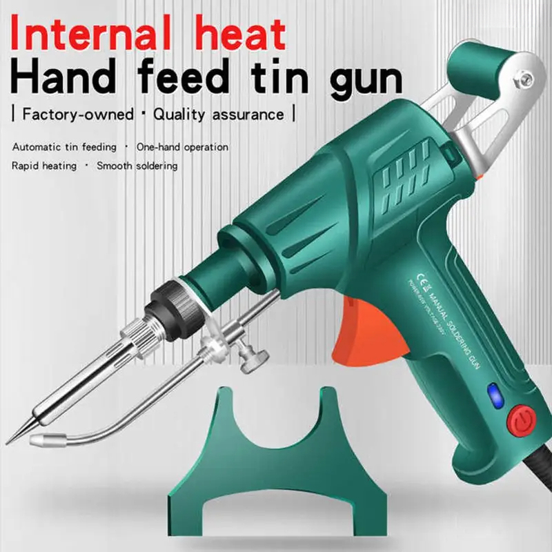 Industrial Laser Welding Iron - 多機能はんだごてはんだ付けガンセットハンドヘルドアイロン溶接機110V/220V内部加熱工業用レーザー溶接ツール