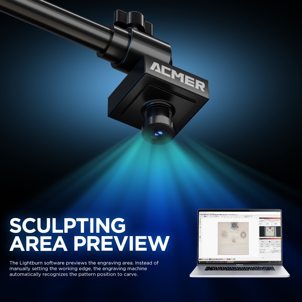 ACMER A500 レーザーカメラ 500万画素 HD産業 - Industrial Laser Brands のレビューと価格
