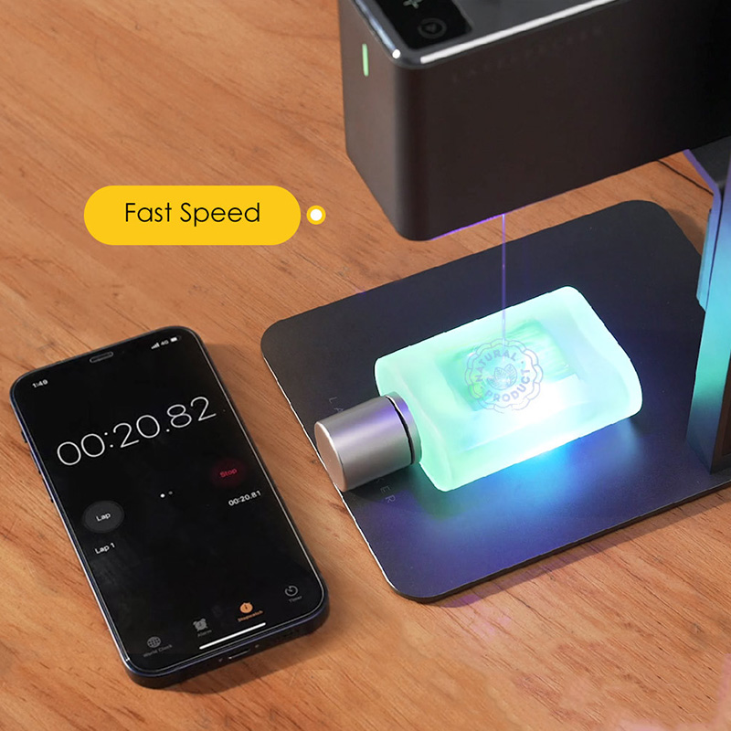 Laserpecker-ポータブルレーザー彫刻機,5W, B - Laser Engraving Software のレビューと価格