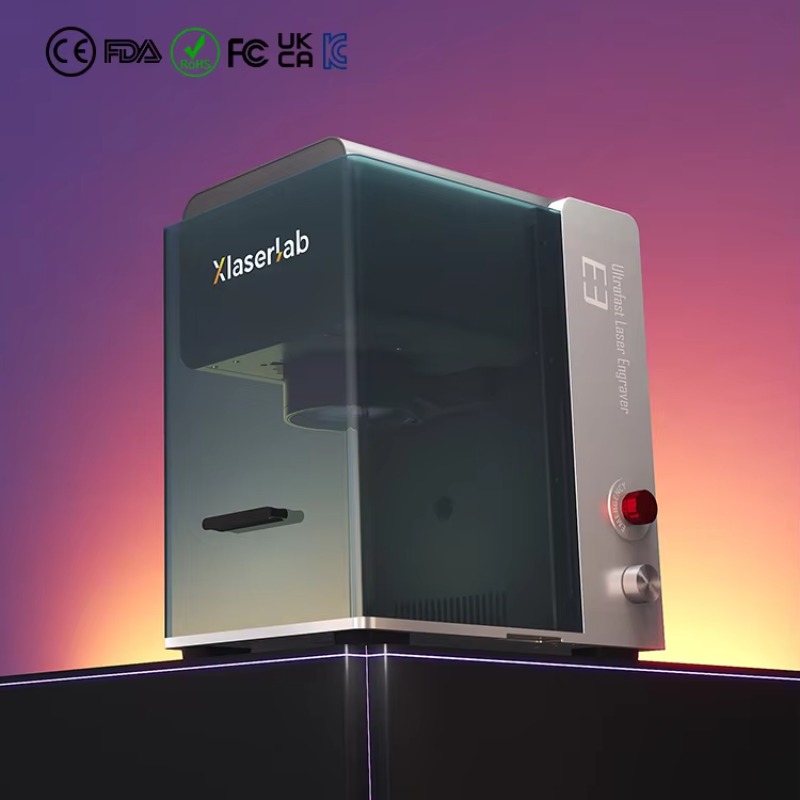E3 UVレーザー彫刻機 10000mm/s高速 産業グレー - Industrial Grade Laser Engraver のレビューと価格