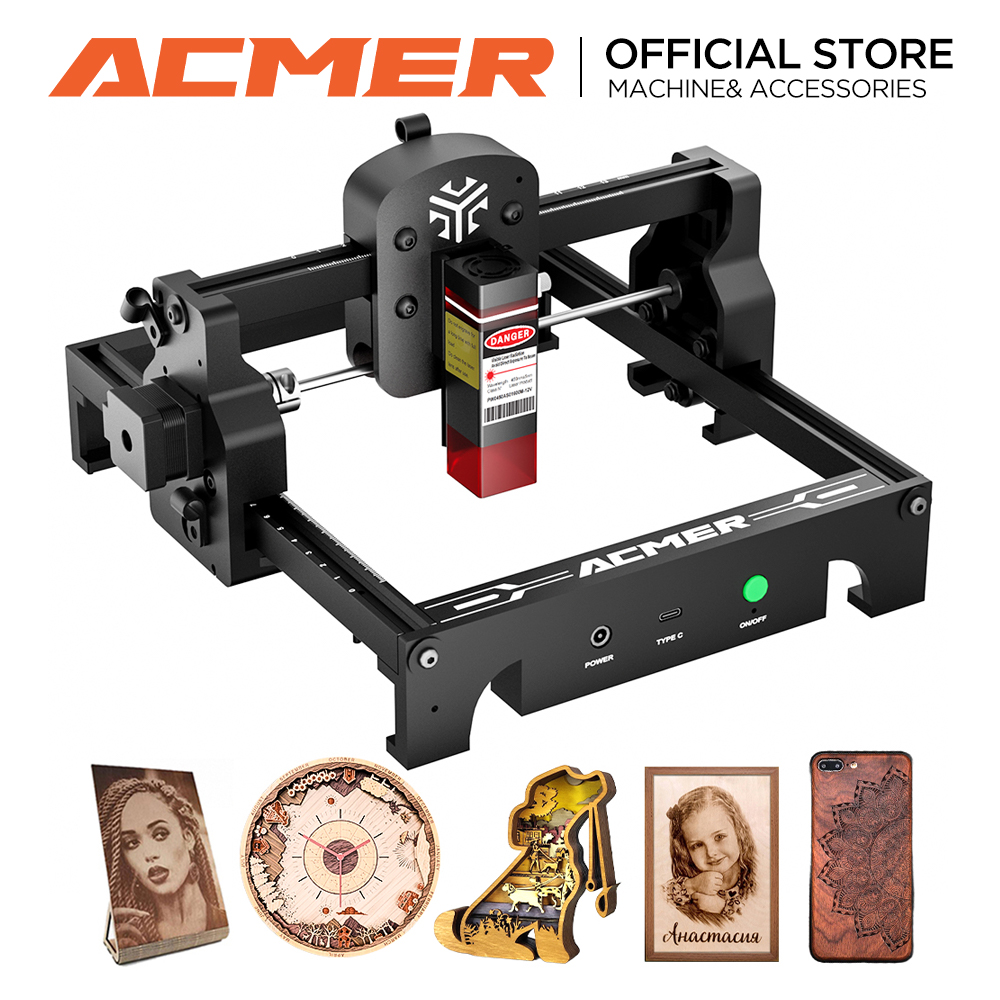 ACMER S1 レーザー彫刻機 6W/3.5W/2.5W  - Industrial Handheld Laser Engraver のレビューと価格