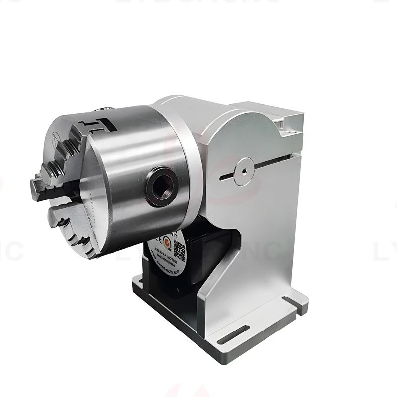 3爪スルーホール回転軸第4回転ジグ直径80mm 100mm  - Rotary Axis Laser Engraver のレビューと価格