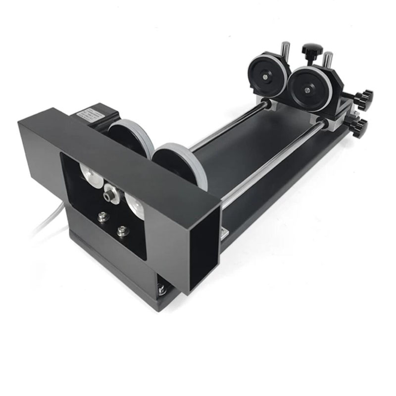 レーザー彫刻機用伸縮式回転軸 AC 220V ローラータイプ - Rotary Axis Laser Engraver のレビューと価格