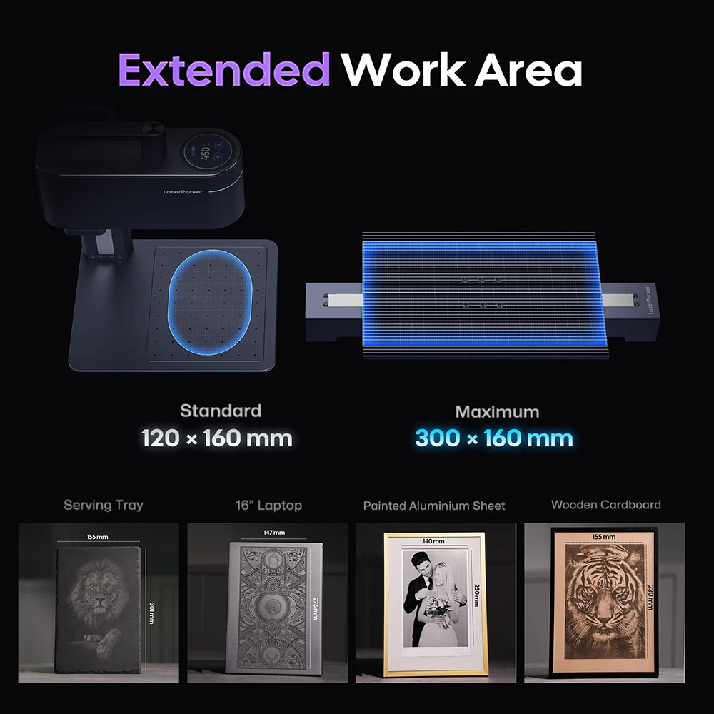 LASERPECKER 4 LP4 レーザー彫刻機すべての材 - Industrial Handheld Laser Engraver のレビューと価格