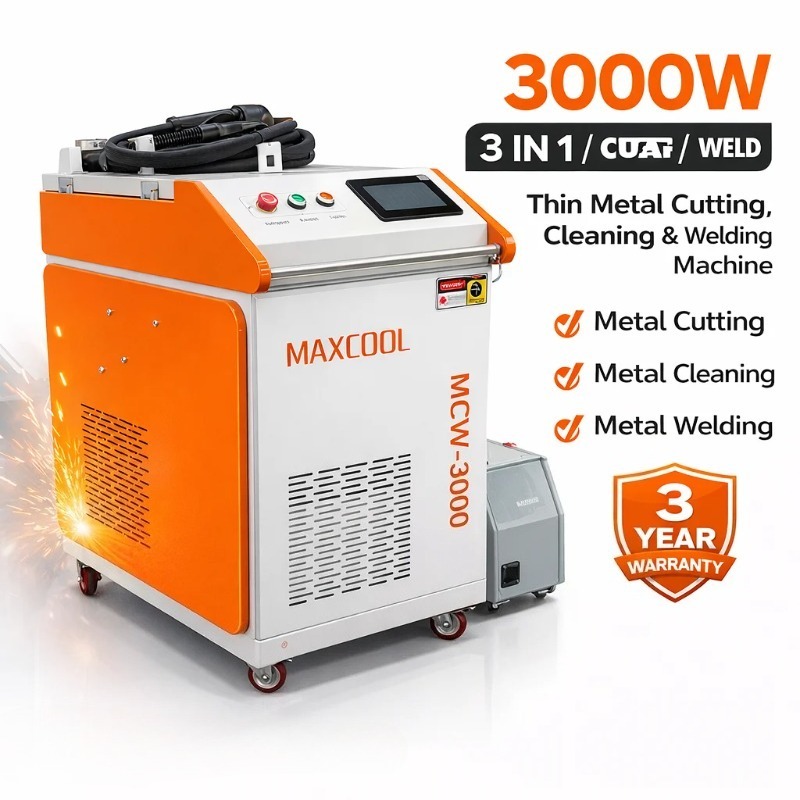 溶接機 3 in 1 レーザー洗浄機 金属工具洗浄用 工業用 - Industrial Laser Welding Tool のレビューと価格