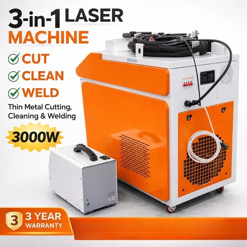 溶接機 3 in 1 レーザー洗浄機 金属工具洗浄用 工業用 - Industrial Laser Welding Tool のレビューと価格