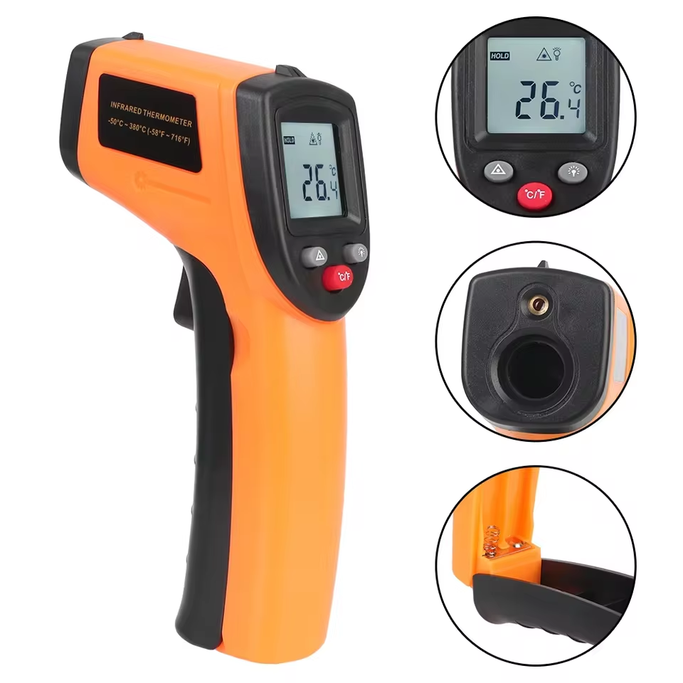 新しい T600 T600A デジタル赤外線温度計ガン -5 - Industrial Laser Temperature Gun のレビューと価格