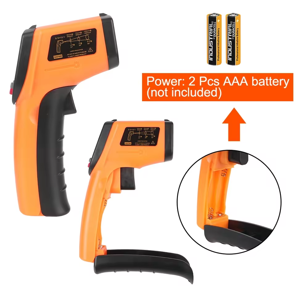 新しい T600 T600A デジタル赤外線温度計ガン -5 - Industrial Laser Temperature Gun のレビューと価格