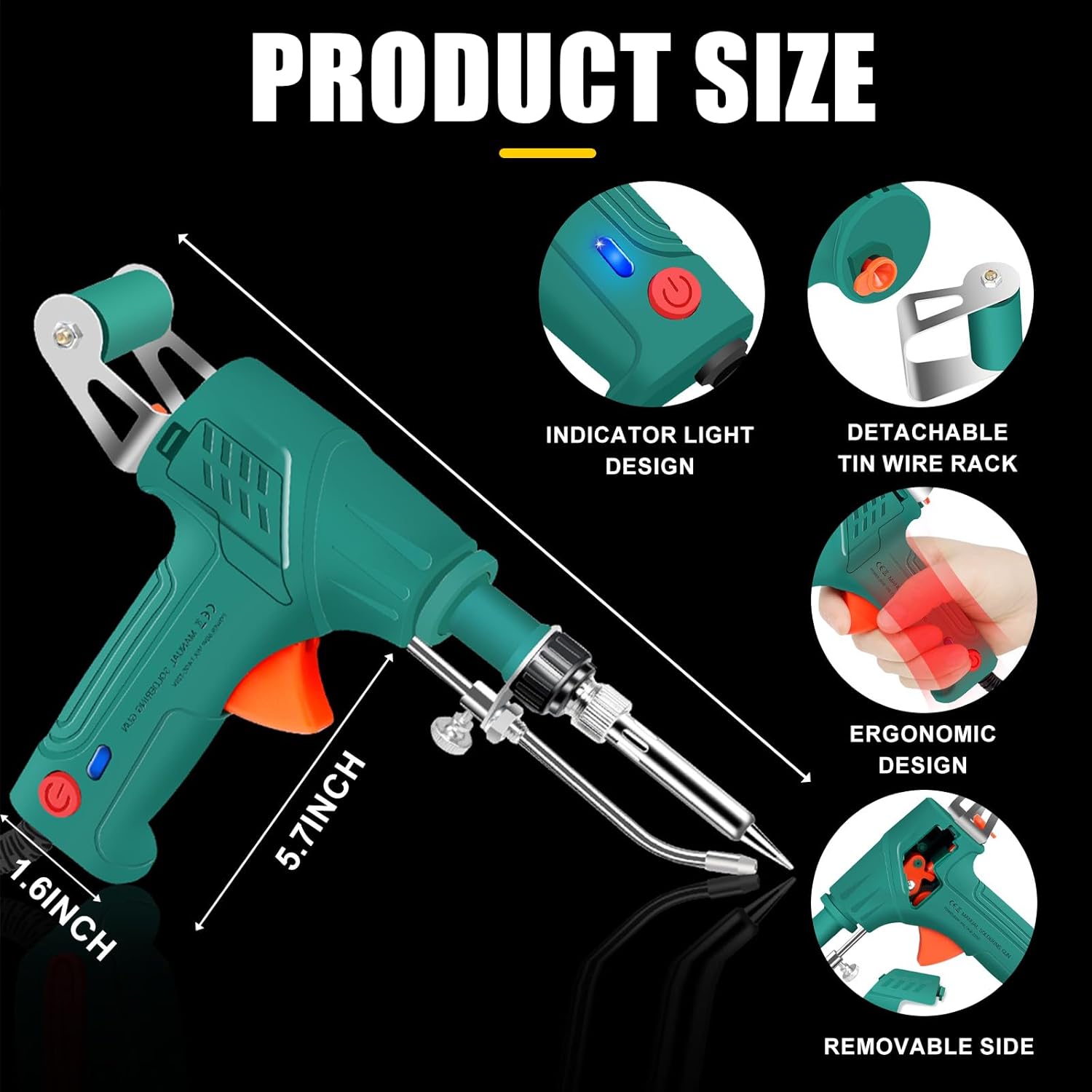 60W 110V/220V 電気はんだごて多機能はんだごては - Industrial Laser Welding Tool のレビューと価格