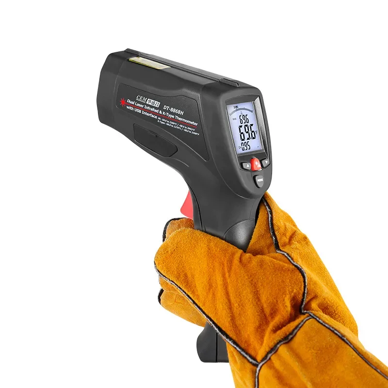 真の実効値測定機能付きDT-8868Hプロフェッショナル赤外 - Industrial Laser Brands のレビューと価格