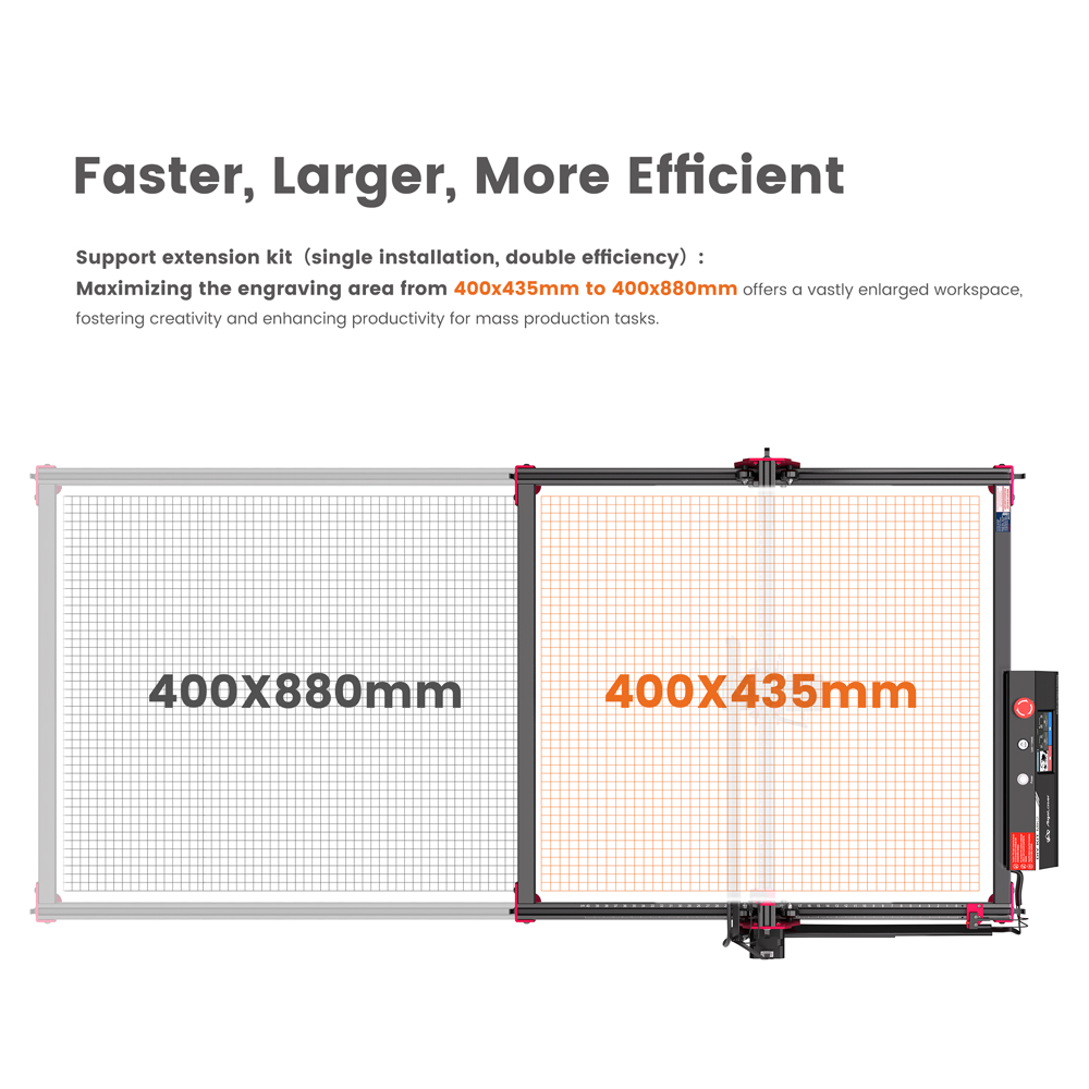 AlgoLaser DIYキット MK2 10Wレーザー彫刻 - Industrial Handheld Laser Engraver のレビューと価格