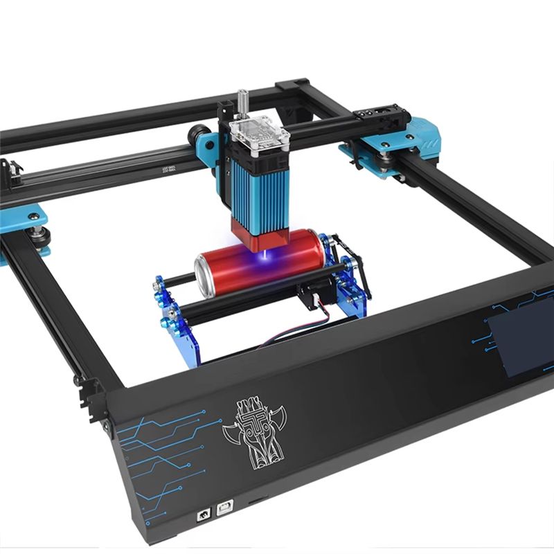 B17C 円筒形オブジェクトの彫刻用 Y 軸ロータリーローラ - Rotary Axis Laser Engraver のレビューと価格