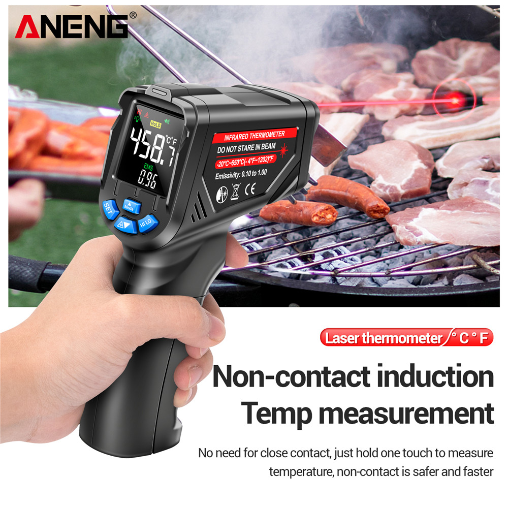 ANENG TH05 赤外線温度計 デジタル 非接触式 -2 - Industrial Laser Temperature Gun のレビューと価格