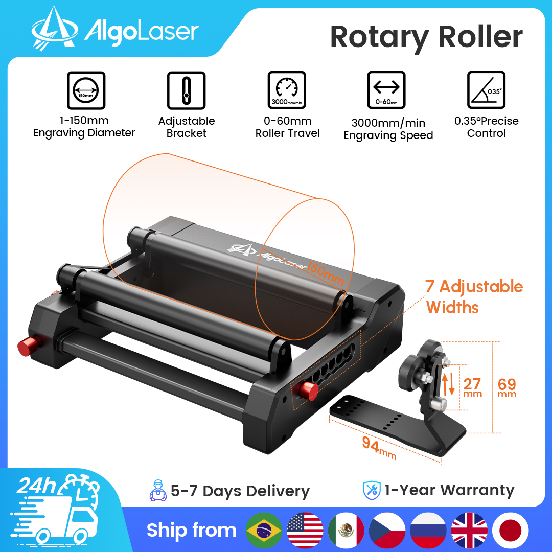 アルゴレーザー ホットセル レーザー彫刻回転ローラーY軸36 - Laser Engraving Software のレビューと価格