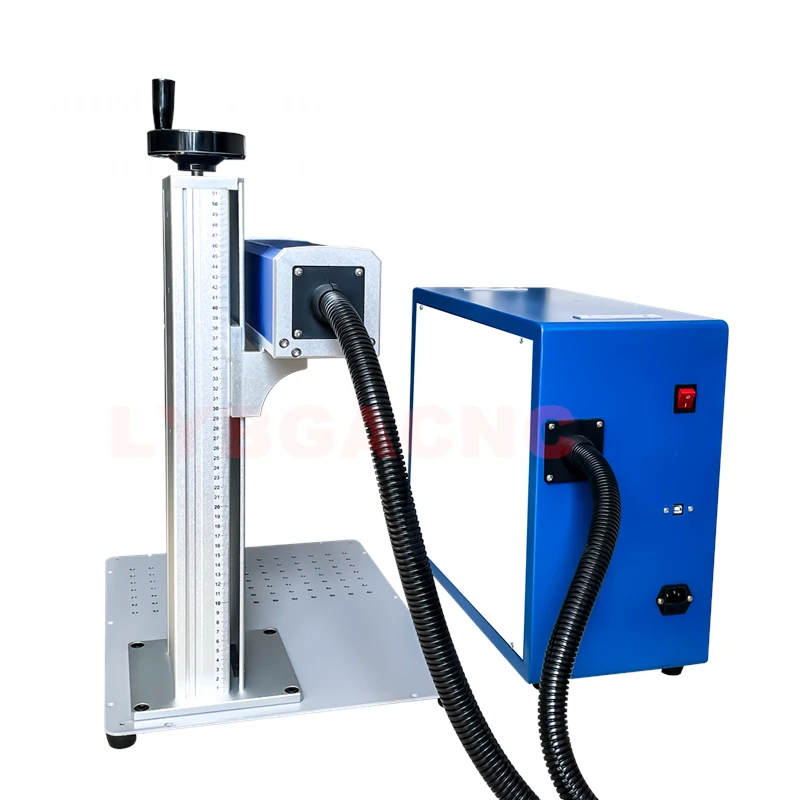 50W ファイバーレーザー 30W 金属マーキングマシン ジ - Rotary Axis Laser Engraver のレビューと価格