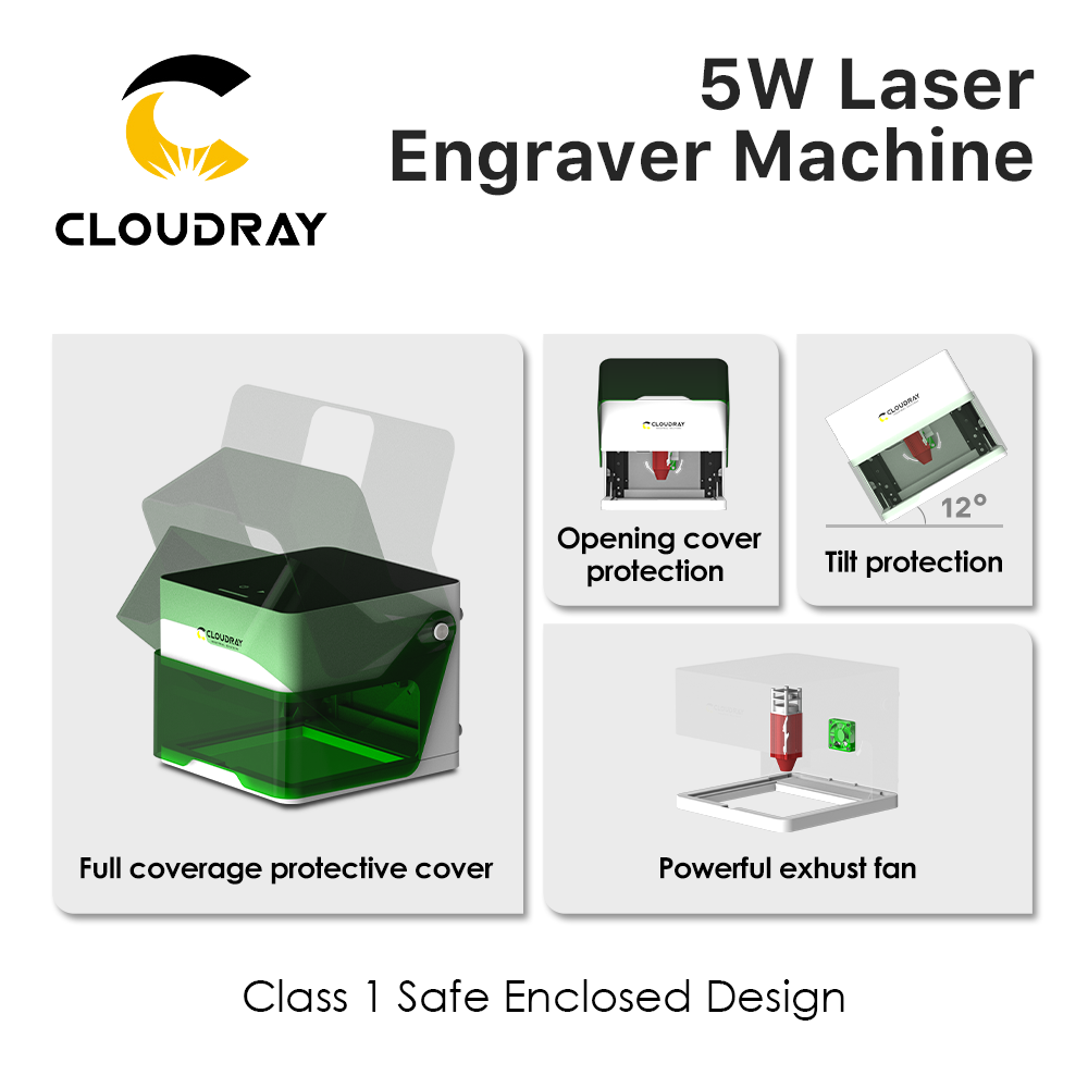 Cloudrayレーザー彫刻機BM1マークプリンターカッター - Industrial Laser Cutting のレビューと価格