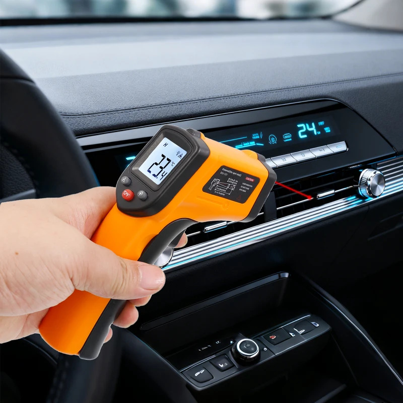 ハンドヘルド赤外線温度計温度ガン非接触レーザー熱テスター産業 - Industrial Laser Temperature Gun のレビューと価格