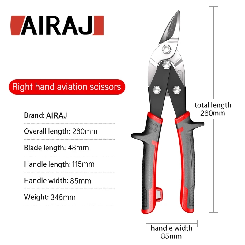 AIRAJ 航空はさみ錫スニップ金属シート切断スニップカッタ - Industrial Laser Cutting Machines のレビューと価格