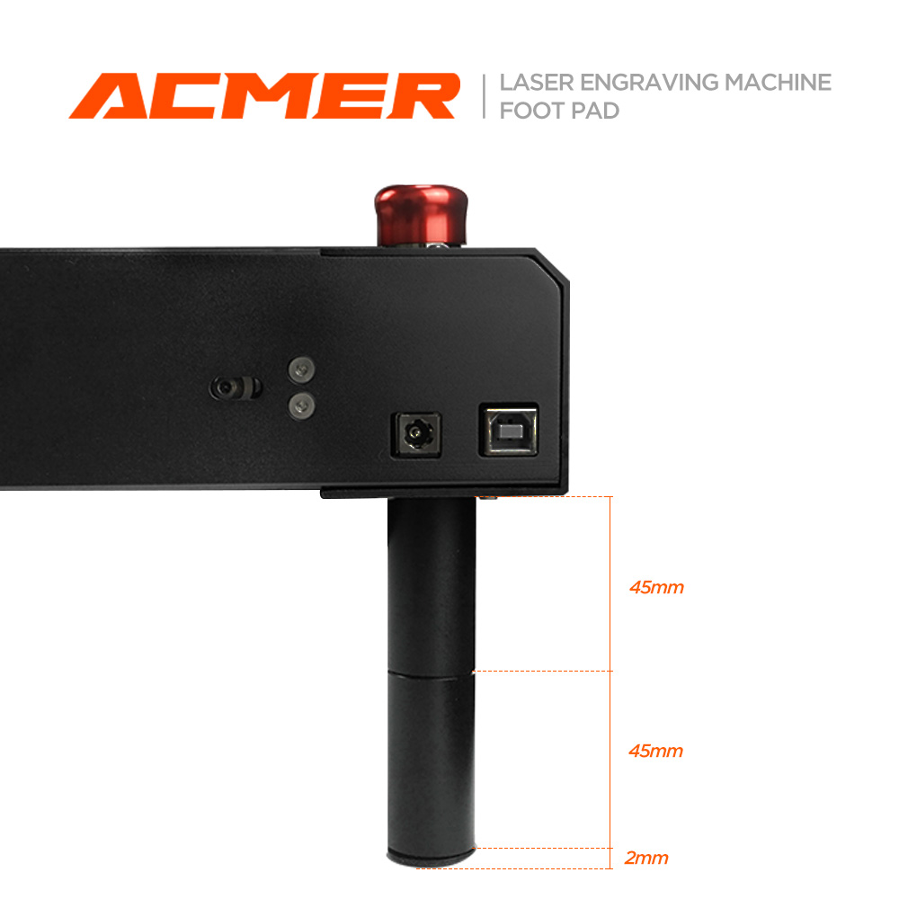 ACMER高さ調整可能なカラムレーザー彫刻機脚拡張メタル A - Industrial Laser Cutting のレビューと価格