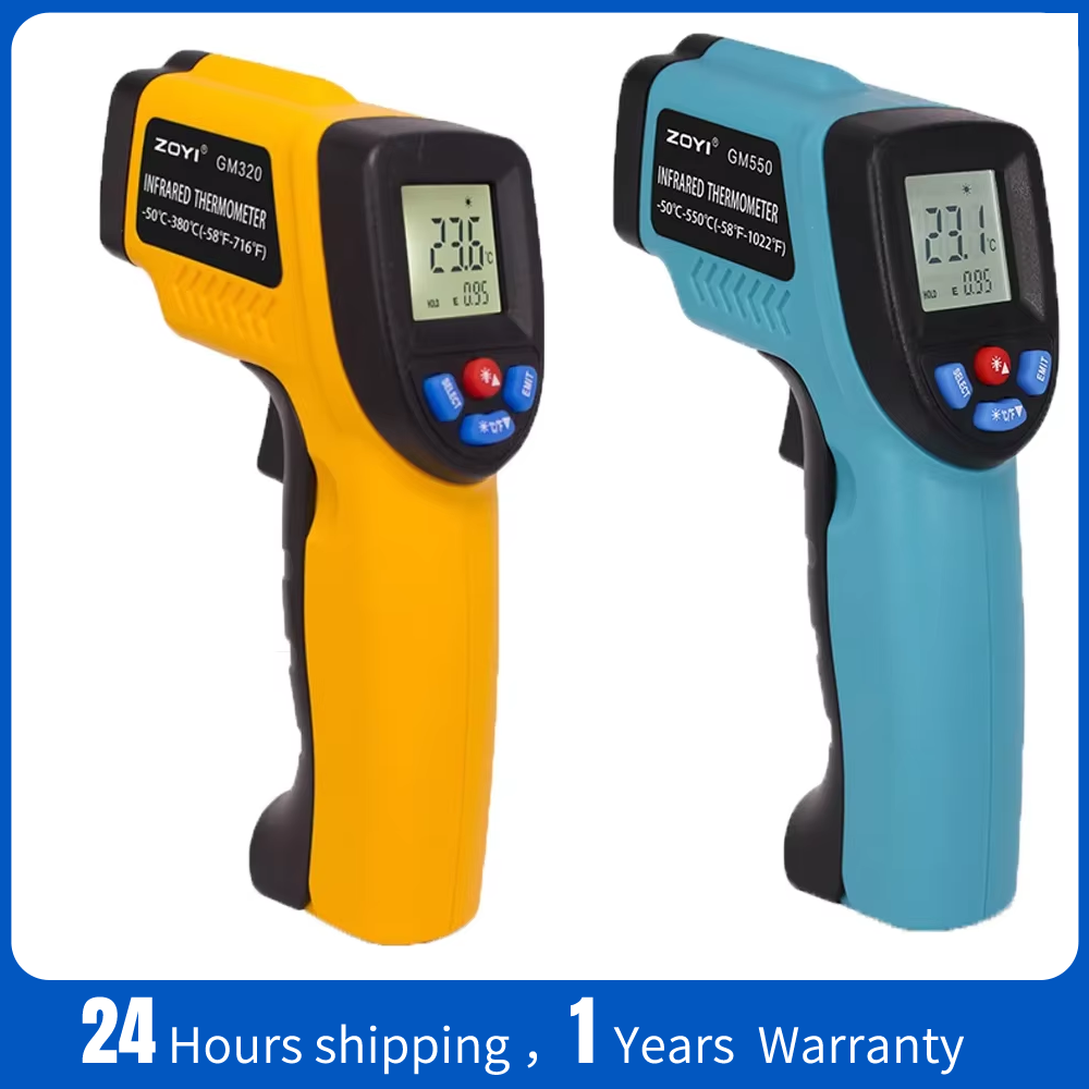 ポータブル赤外線温度計温度ガン、ピザオーブン、グリル、エンジ - Industrial Laser Temperature Gun のレビューと価格